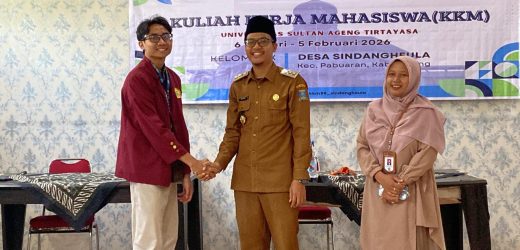 Pemdes Sindangheula Sambut 19 Mahasiswa KKM Tematik Untirta Kelompok 99 Tahun 2026
