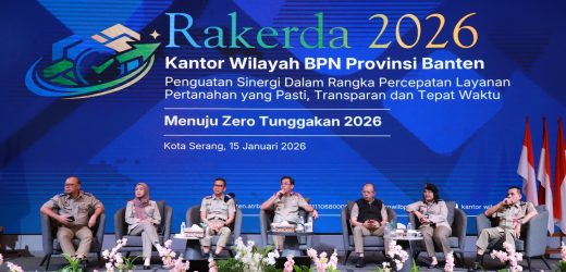 Bersama Melayani Lebih Baik, BPN Banten Mantapkan Arah Layanan Pertanahan 2026