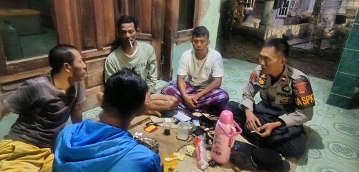 KA SPK Polsek Bojongmanik Polres Lebak Sampaikan Pesan Kamtibmas kepada  Warga Masyarakat Kec Bojongmanik khususnya warga Kp. Desa Bojongmanik Kec. Bojongmanik