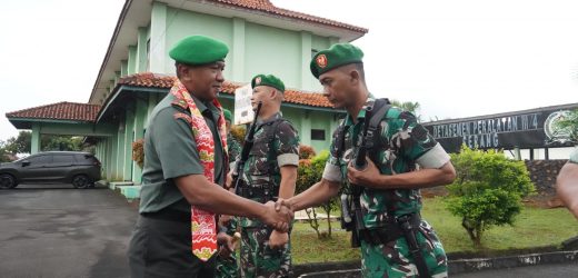 Danrem 064/MY Tekankan Disiplin dan Etika Prajurit Saat Kunker ke Kodim 0602/Serang.