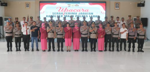 Jabatan Kapolsek Maja Polres Lebak Resmi di Serahterimakan