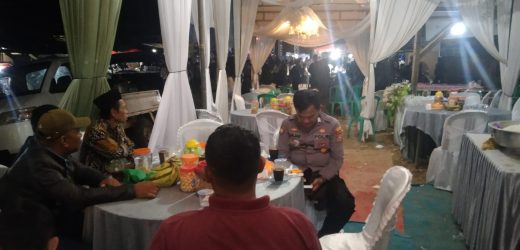Kolaborasi Yang Humanis Dan Harmonis, Anggota Polsek Bojongmanik Polres Laksanakan PAM Hiburan Masyarakat