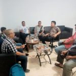 SILATURAHMI AWAK MEDIA DENGAN BENDAHARA DPD KNPI