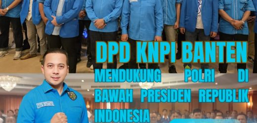 DPD KNPI BANTEN Dukung Polri tetap dibawah instruksi Presiden
