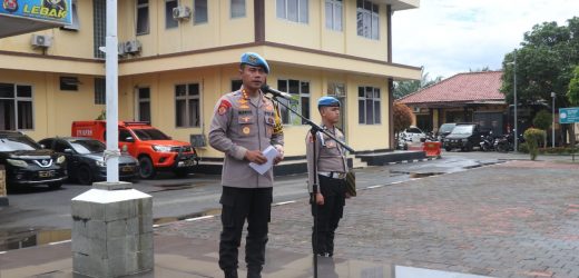 Kabid Propam Polda Banten Kombes Pol Murwoto Pimpin Apel Siang di Polres Lebak: Wujudkan Disiplin dan Profesionalisme Anggota Polri