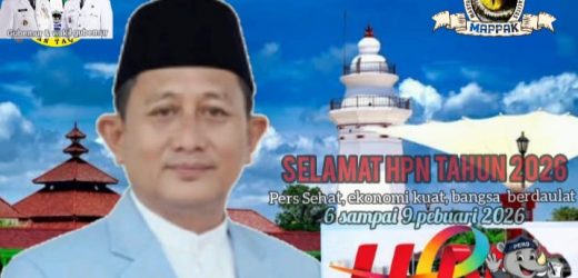 Ketua LSM mappak Banten mengucapkan selamat hari pers nasional 2026 bangga Banten menjadi tuan rumah