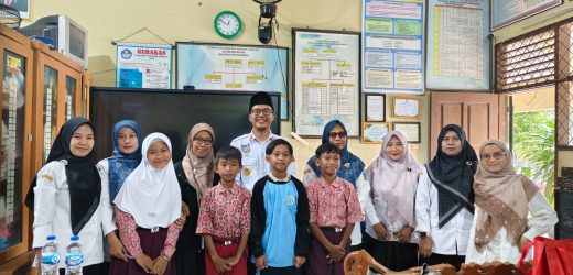 Kepala Desa Sindangheula Jalin Silaturahmi dan Kerja Sama Pendidikan dengan SDN Benoa