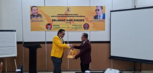 Radiyanto Dilantik Jadi Ketua DPD Partai Berkarya Kota Tangerang