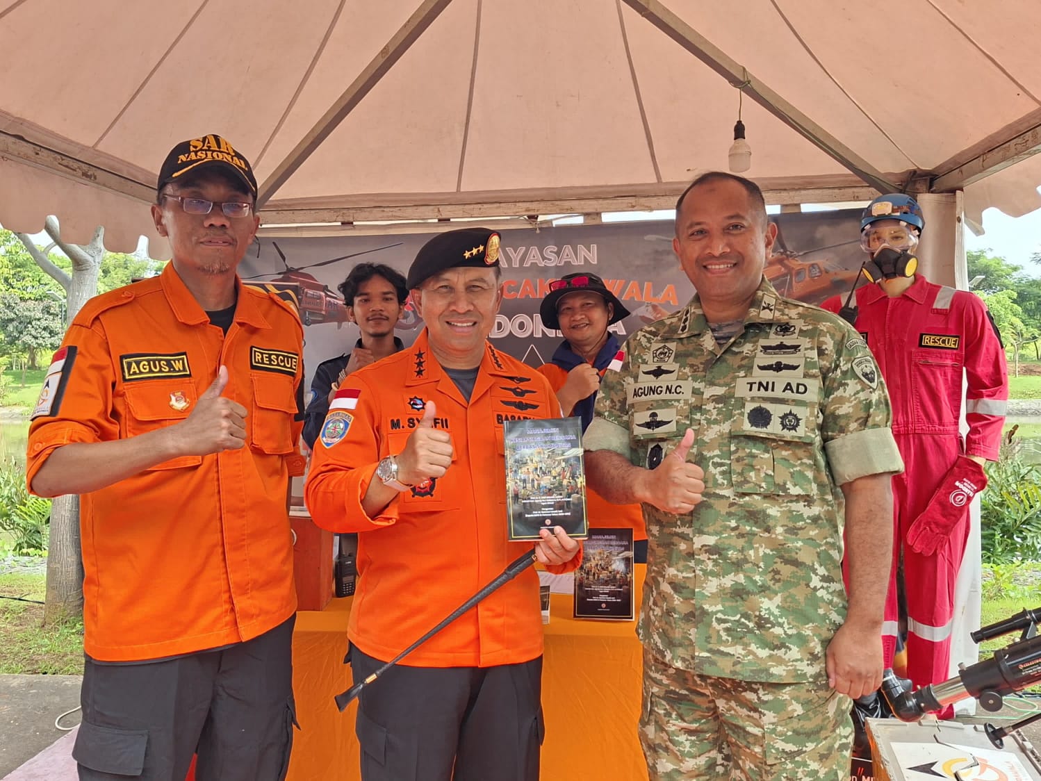 Kabasarnas Apresiasi Peluncuran Buku Karya Potensi SAR