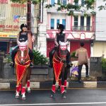 Gagah Namun Humanis, Pasukan Turangga Polri Sapa Warga dan Jaga Kamtibmas di CFD Margonda