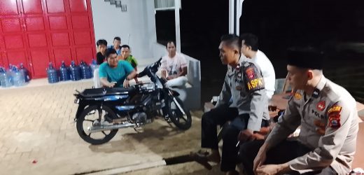 Cegah Gangguan Kamtibmas Polsek Bojongmanik Polres Lebak Laksanakan Patroli Malam