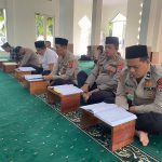 One Day One Juz, Polres Lebak Perkuat Pembinaan Rohani dan Mental Personel