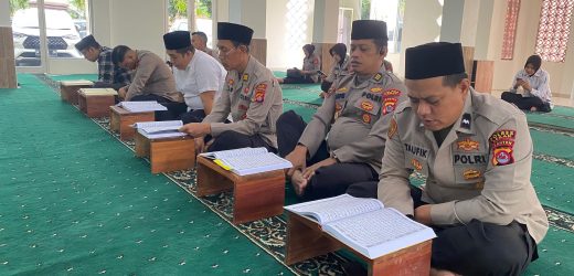 One Day One Juz, Polres Lebak Perkuat Pembinaan Rohani dan Mental Personel