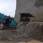 GALIAN PASIR MILIK INISIAL ( HM ) DILINGKAR SELATAN KOTA CILEGON  DIDUGA TAK BERIZIN DAN GUNAKAN  SOLAR ILEGAL.