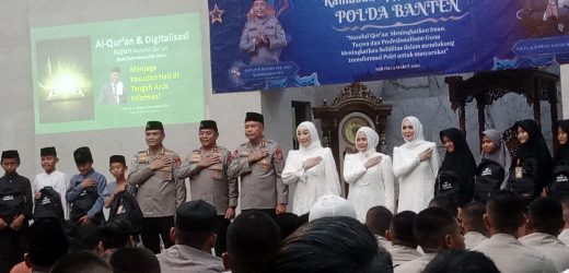 Polda Banten gelar Nuzulul.Quran bersama insan pers se provinsi Banten serta mahasisawa
