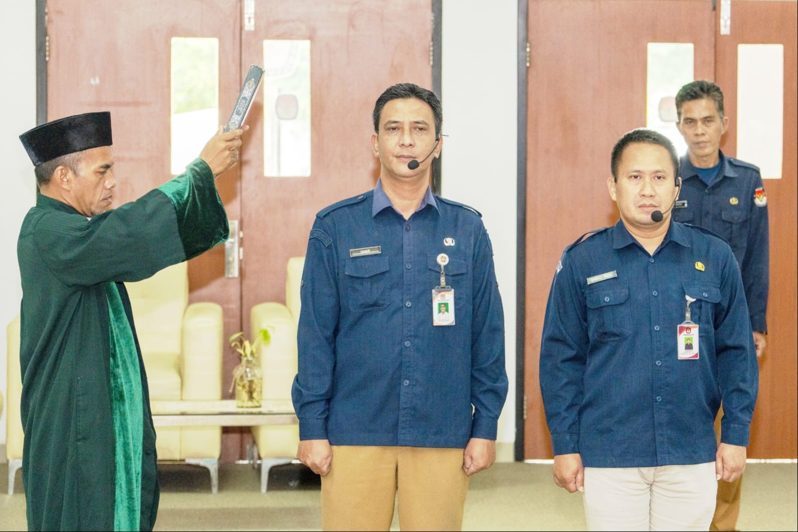 KPU Provinsi Banten Resmi Lantik Samsu Rizal, S.IP. Menjadi Sekretaris KPUD Pandeglang