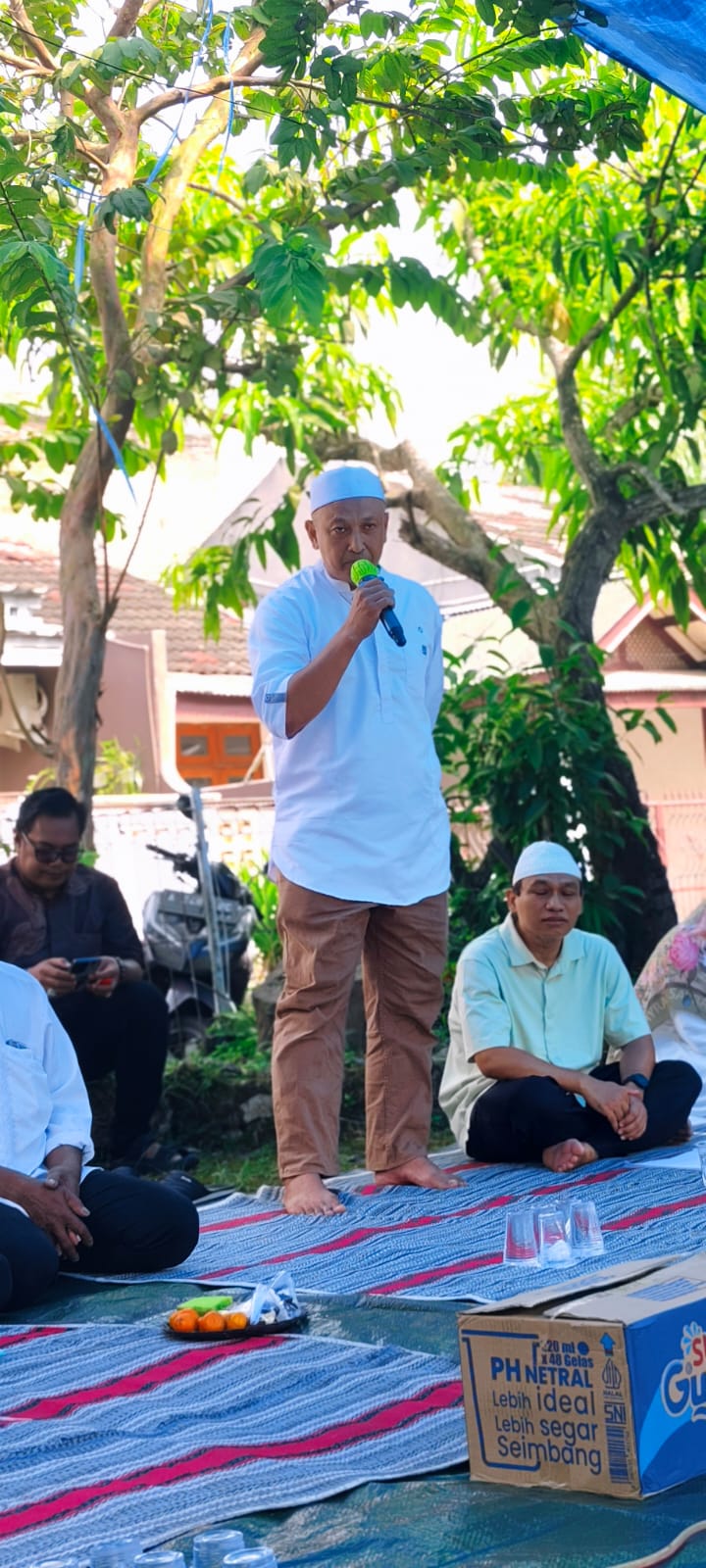 Dalam Mempererat Kerukunan Bertetangga: Warga Perum Citra Gading Cipocok Jaya Gelar Halal Bihalal