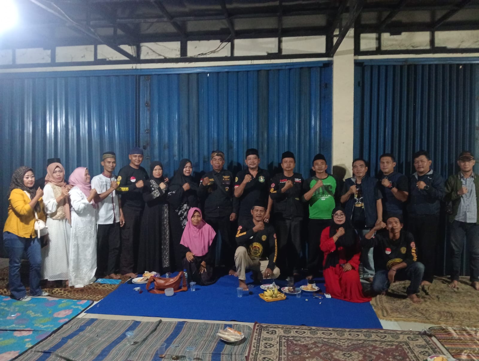 Momentum temu anggota DPD PJBN kota serang adakan tawasulan serta doa bersama bentuk kekompakan serta solideritas