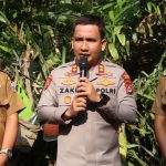 Bantu Akses Jalan Warga, Polres Lebak Bangun Jembatan Merah Putih Penghubung Antar Kampung