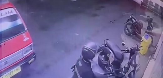 Terekam CCTV, Polres Lebak Buru Pelaku Pencurian Ranmor di Lebak