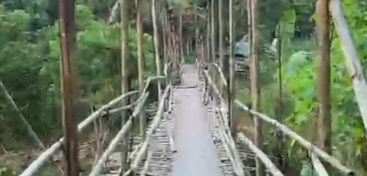 Soal Jembatan Penghubung Desa di Bojong Manik,  Pemkab Lebak Tak Peduli?