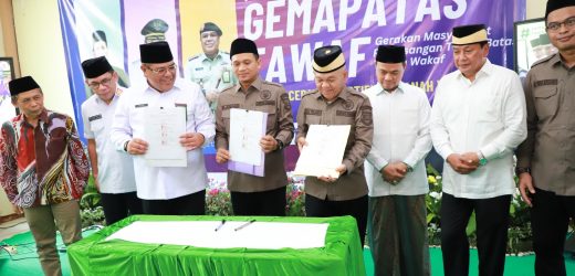 Perdana, GEMATAS TAWAF di Kabupaten Tangerang Siap Jadi Role Model Percepatan Sertipikasi Tanah Wakaf