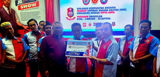 4.000 Pramudi KWK Jakarta Bergabung di FSPTSI-KSPSI Pimpinan Jusuf Rizal. Siapkan Beasiswa Bagi Pengemudi