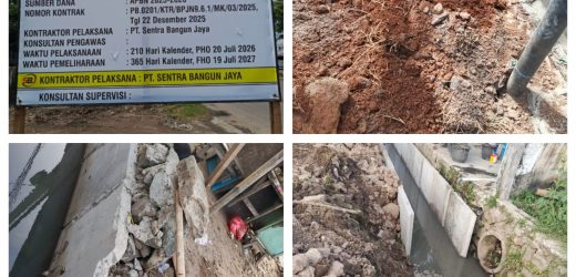 Proyek Preservasi Lingkar Selatan Cilegon Bernilai Rp. 32.714.163.405 Miliar ASAL JADI! Diduga Tak Sesuai RAB dan Kurang Pengawasan di lapangan