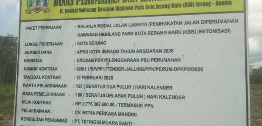 Proyek Milyaran Rupiah terpantau dikerjakan asal jadi diduga jenis matrial berkualitas rendah