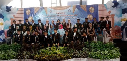 Tasyakuran jejak langkah 3 tahun  menuju cerita menggapai cita” SMPN 14 kota serang angkatan 2025-2026