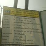 Projek 2.3 Milyar  diduga Gagal Kontruksi  Aktifis dan masyarakat   Mengecam akan  Turun Aksi