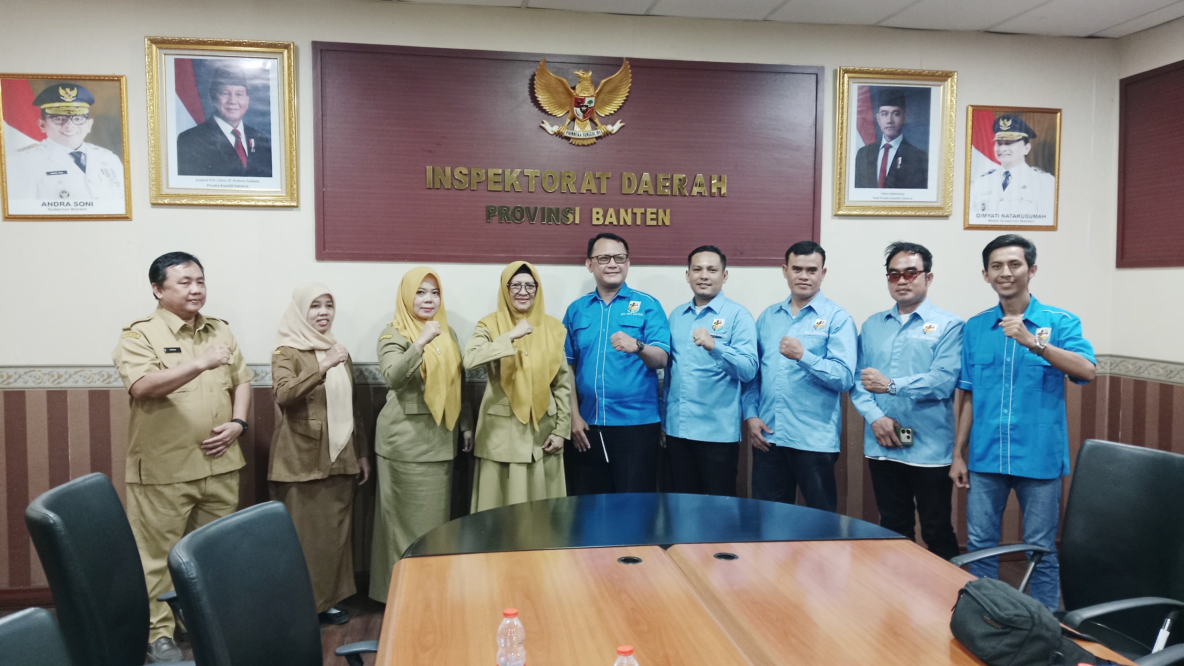 Perkuat Budaya Integritas dan Pengawasan Partisipatif, DPD KNPI Banten Bersinergi Dengan Inspektorat