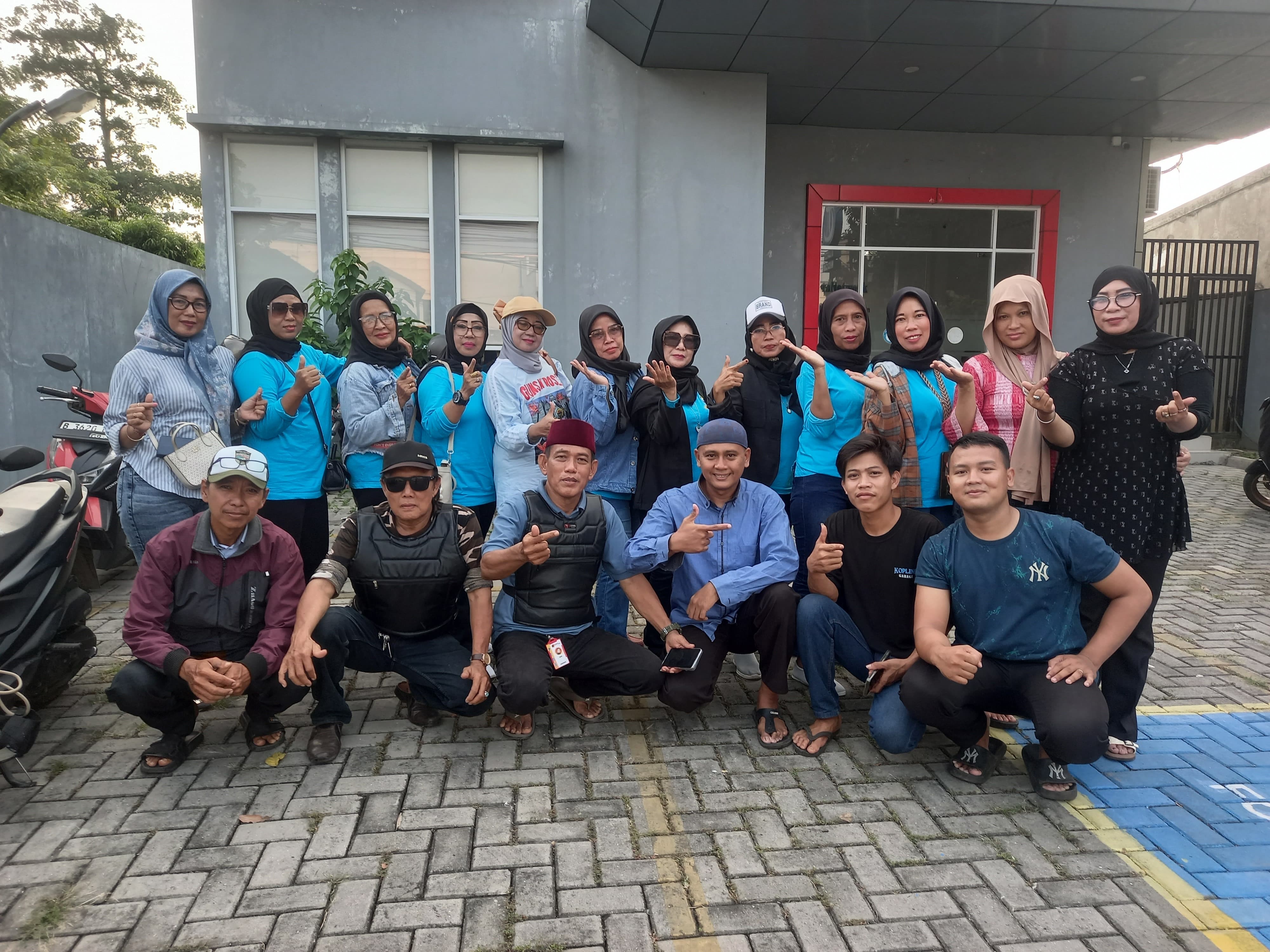 Temu kangen komunitas grup(GBS) penuh kekeluargaan serta terasa jalin silaturahmi