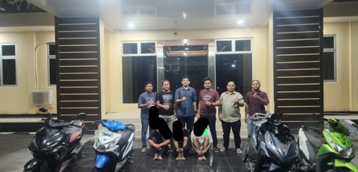Gercep Sat Reskrim Polres Lebak Ungkap Kasus Curanmor di dua tempat