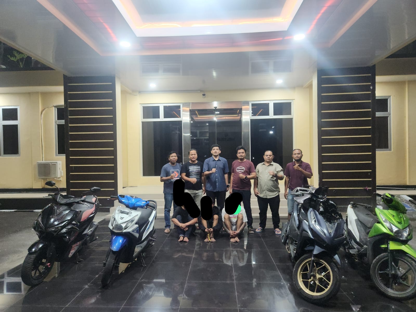 Gercep Sat Reskrim Polres Lebak Ungkap Kasus Curanmor di dua tempat