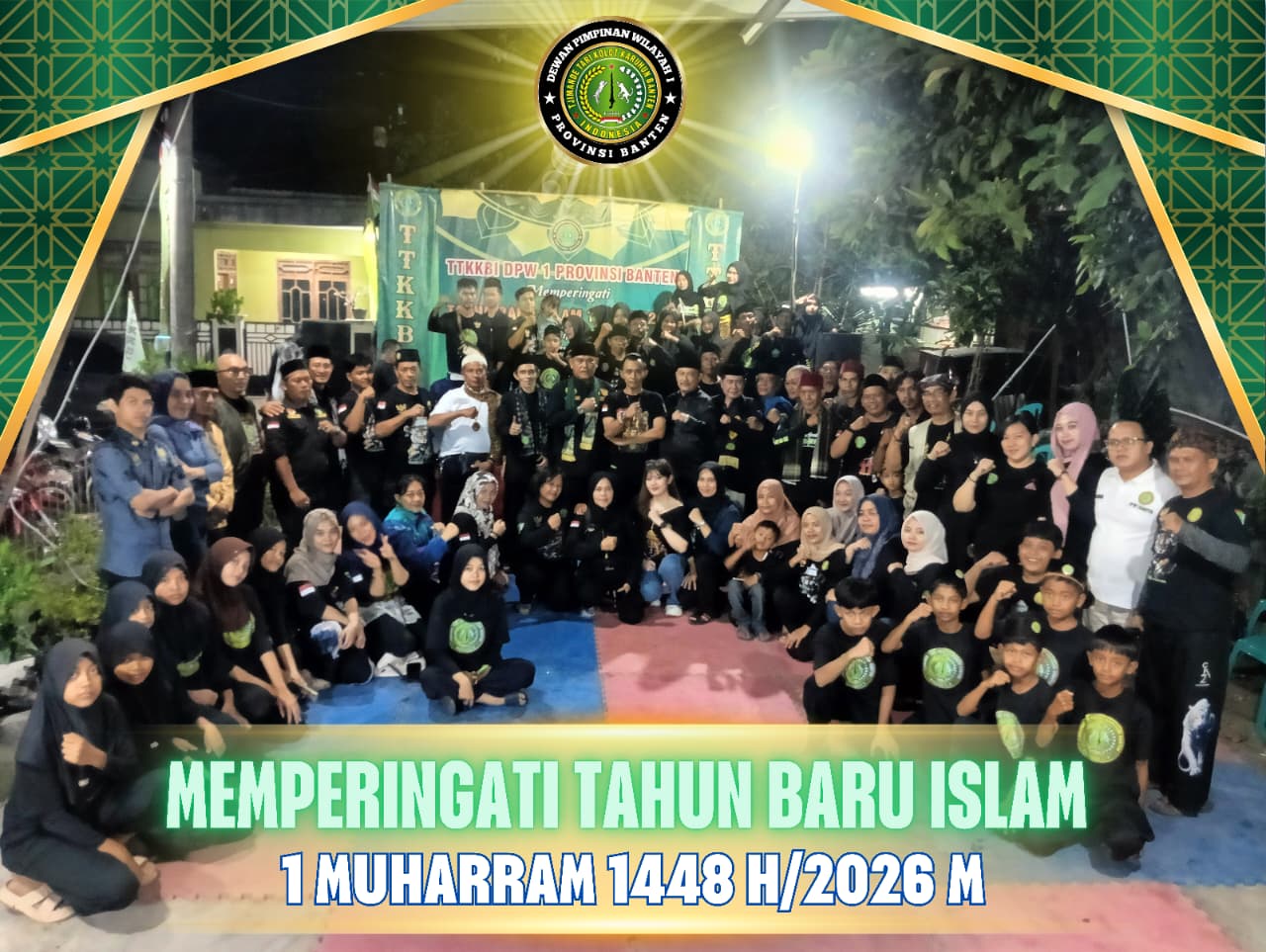 Momentum Peringatan Muharam TTKKBI, Wakil RW Taman Banjar Agung Indah Bangga