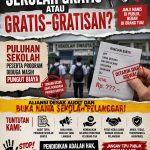 PROGRAM SEKOLAH GRATIS BANTEN BOCOR, ALIANSI DESAK AUDIT DAN BONGKAR SEKOLAH PELANGGAR