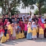 Warga Sukadana 1 adakan santunan yatim piatu sebanyak 30 anak.penuh haru dan khidmat