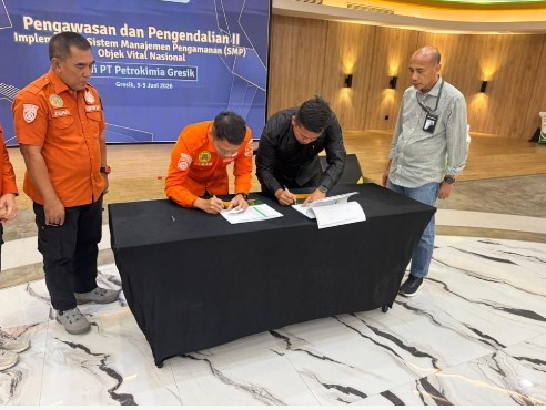 Rampungkan Wasdal II, Tim Baharkam Polri Beri Nilai Kategori Emas untuk PT Petrokimia Gresik