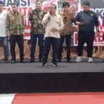 Hasan Basri , Derektur Eksekutif Astacita Merah Putih Menghadiri Bhakti Sosial