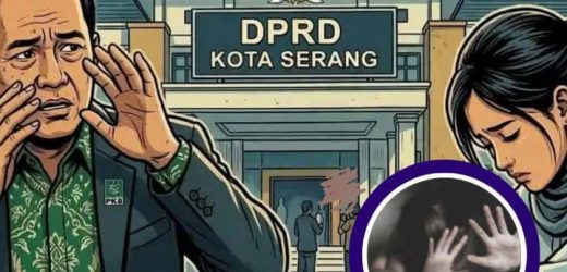 Sosok  Oknum Anggota Dewan DPRD Kota Serang Lecehkan Wanita diduga  terlihat depresi