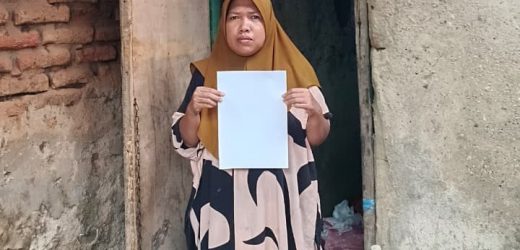 BSPS tahap pertama berlangsung warga kelurahan trumbu sambut bahagia dan bersyukur dan ucapkan terima kasih