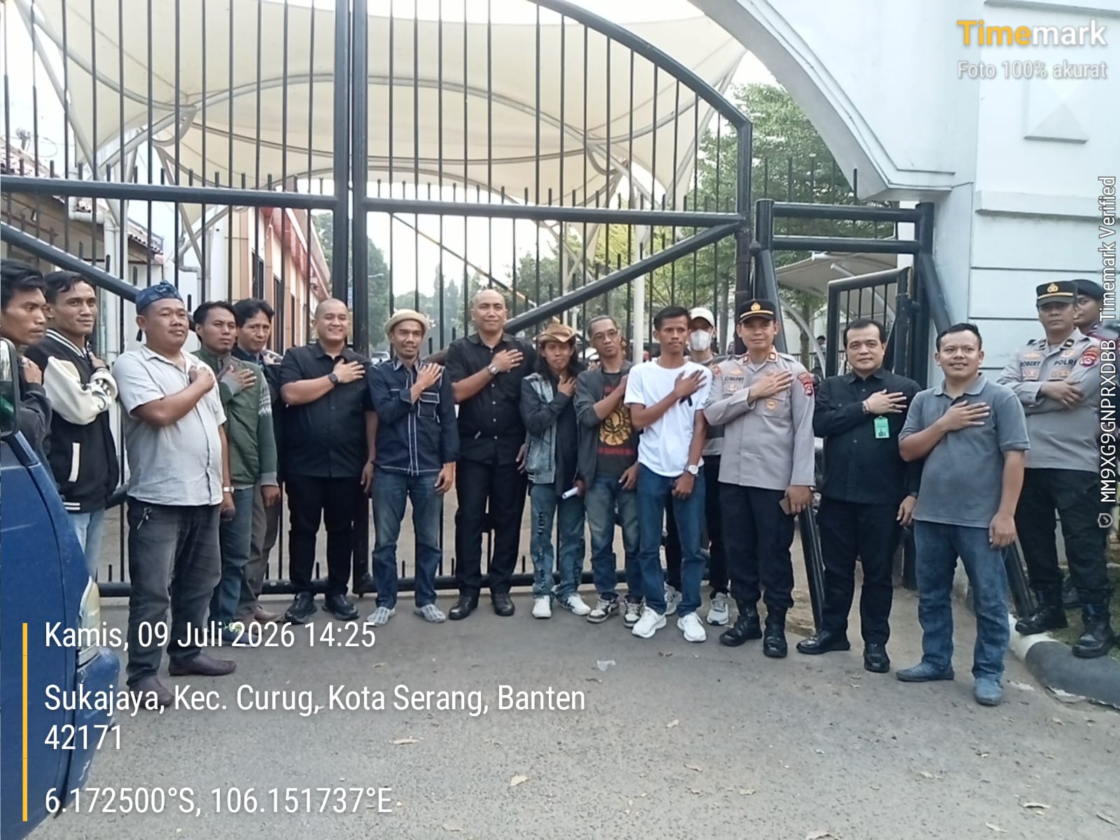 Aksi Damai Depan DPRD & Kejati Banten, Koalisi Pemerhati Aset Negara Desak Pidanakan Oknum Terkait Dugaan Penjualan Aset Situ Ranca Gede