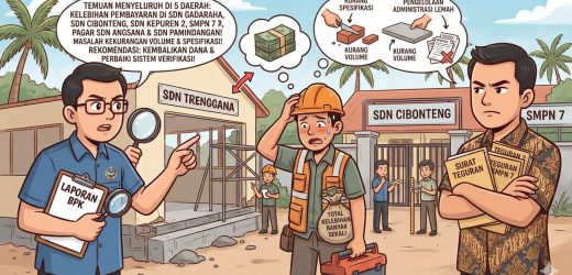 BPK Ungkap Dugaan Kelebihan Pembayaran Proyek Gedung Sekolah, Pengawasan Pembangunan Dipertanyakan