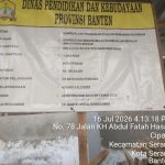 Proyek Rehabilitasi SMKN 2 Kota Serang Rp397 Juta Disorot, Pengawasan dan K3 Jadi Catatan