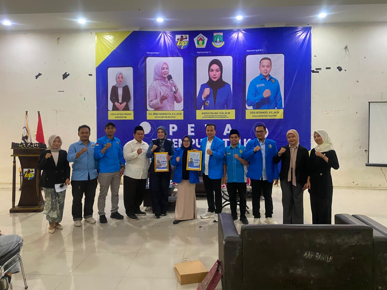 Gelar Dialog, KNPI Banten Tegaskan Kekuatan Perempuan Terletak pada Kecerdasan dan Karya Nyata