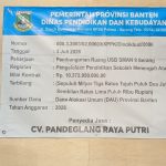 Proyek Rp10,3 Miliar di SMAN 9 Serang Disorot, Pelaksana Diduga Jarang ke Lokasi