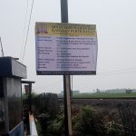 Pelaksana pembangunan Pos perlintasan kreta api.kurang nya pengawasan. Serta pembiaran tentang APD