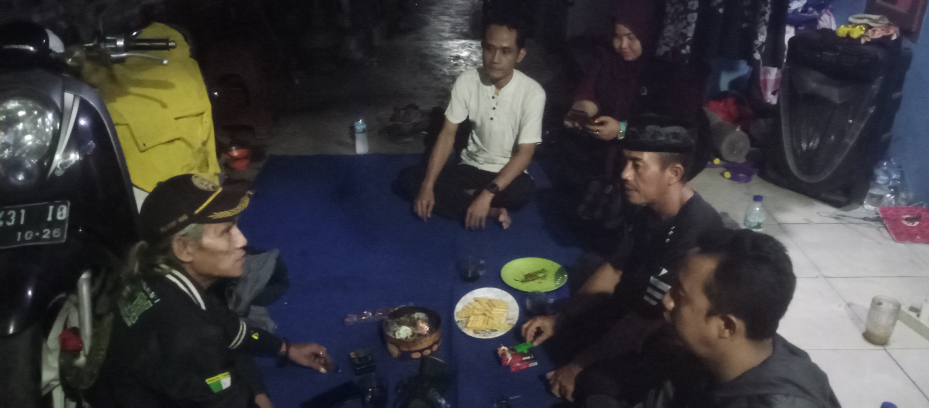 Ketua DPC TTKKBI kota serang ngopi bareng silaturahminsesamanggota