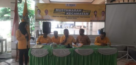 Kecamatan gelar muyawarah partai Golkar perkuat sinergitas organisasi partai